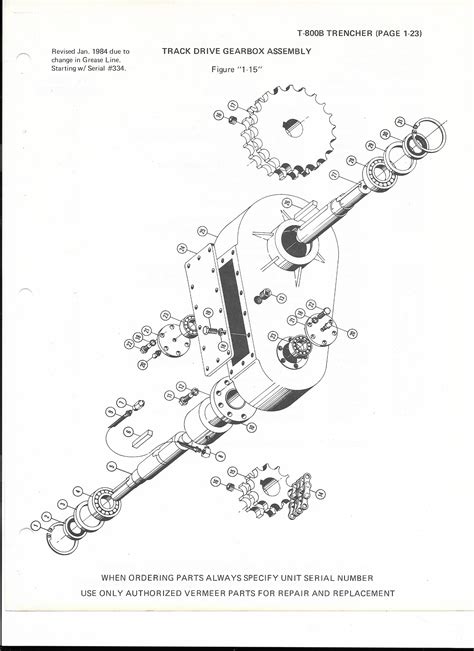 <b>SC252</b> Stump Cutter <b>Parts</b> Manual P2. . Vermeer sc252 parts diagram